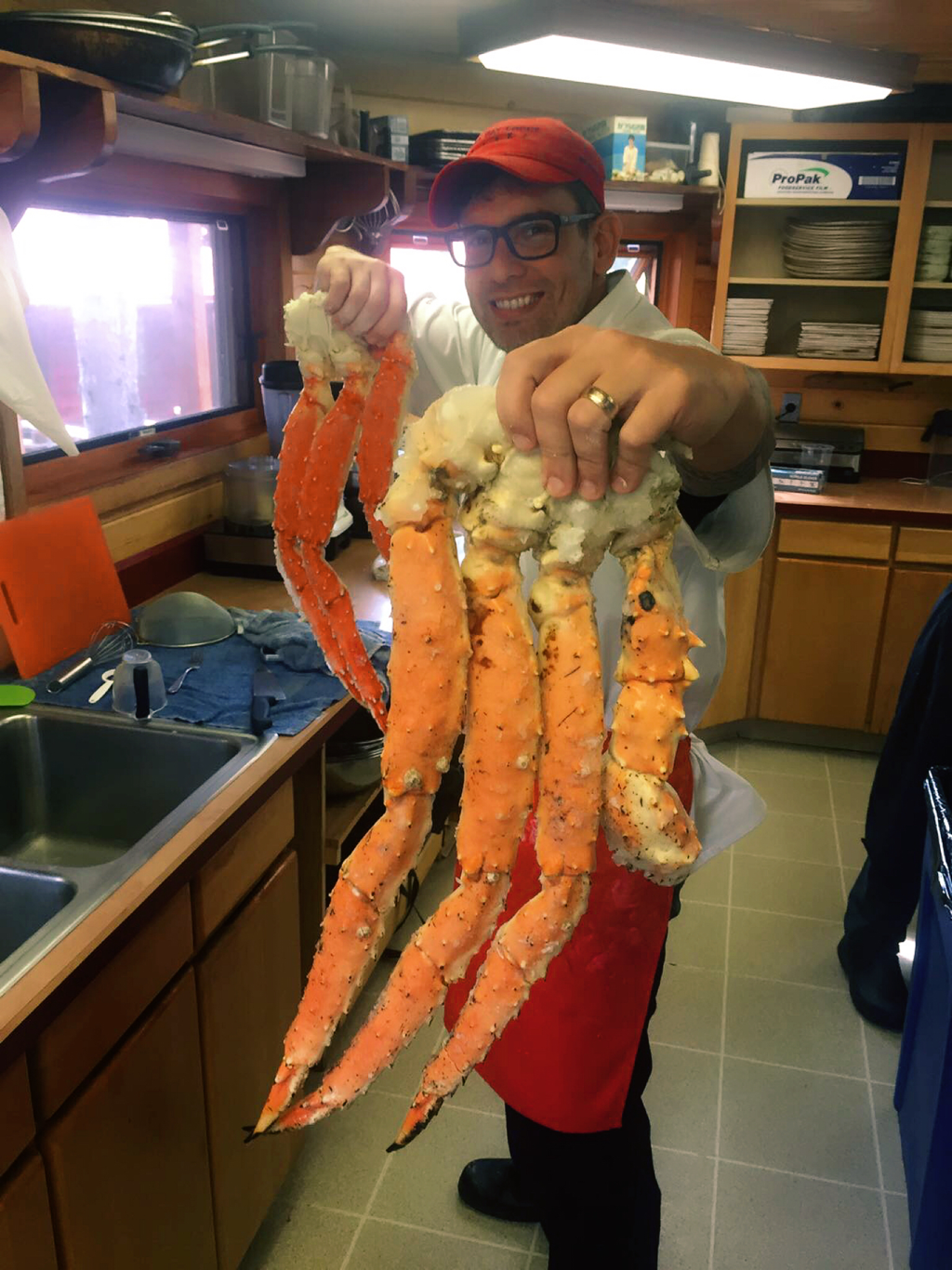 Imagem de capa: Os famosos caranguejos gigantes do Alaska!